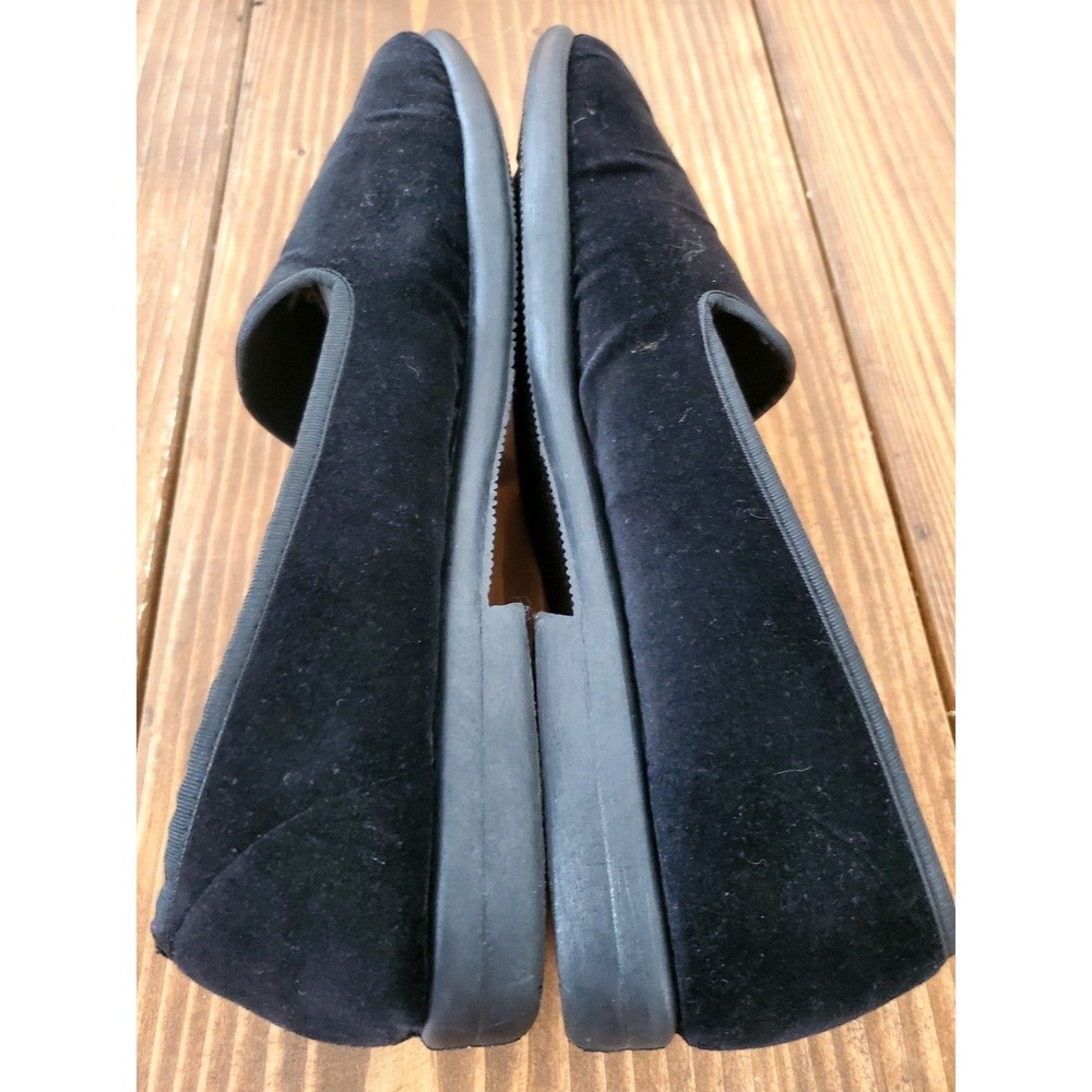 Velvet SunBay Palm Tree Holiday Flats Size 10 - Picture 5 of 8
